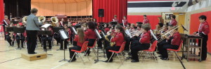 Concert Band directed by Becky Greiner