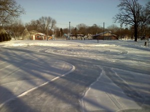 Jefferson ice rink at Chautauqua Park