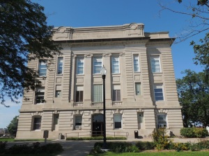 Courthouse, east entrance
