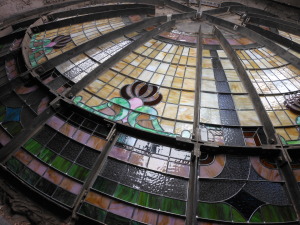 Courtroom dome close up
