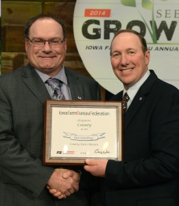Farm Bureau outstanding award