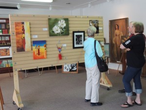 At the 2015 Bell Tower Festival art show | GCNO file photo