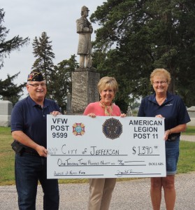 Ecklund flag donation