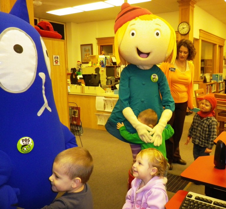 Peg + Cat visit Jeff library to debut Library Corner - Greene County ...