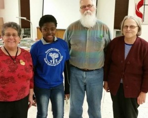 Nancy Burrow, Naomi Mumuni, Dale and Nancy Hanaman