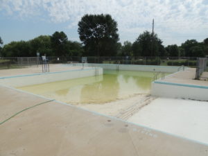 Repairs estimated at $130,000 are needed to make the pool functional. |GCNO photo