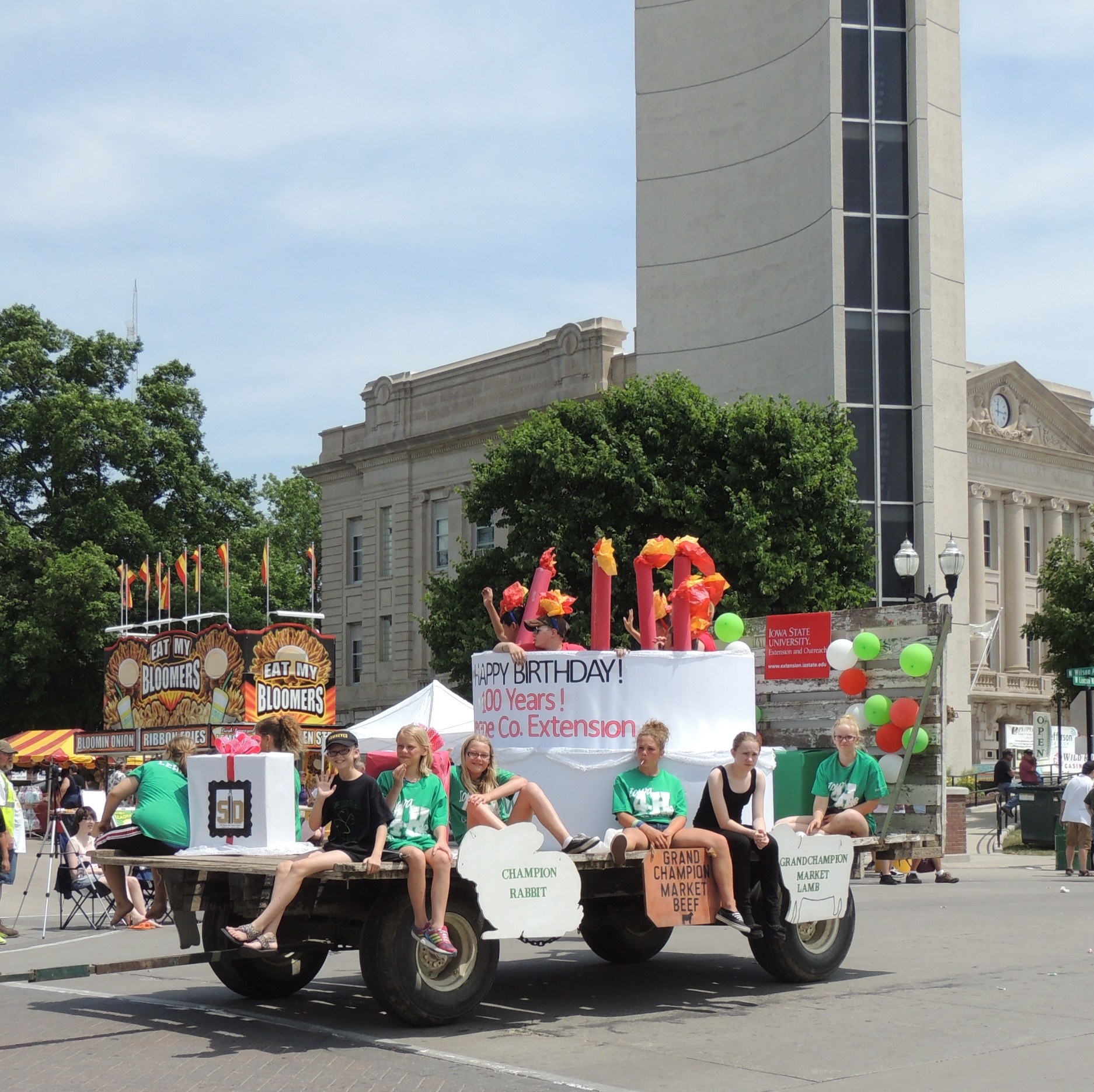 Plan now to be part of the Bell Tower Festival parade Greene County